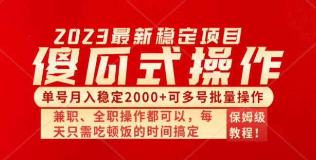 傻瓜式无脑项目 单号月入稳定2000+ 可多号批量操作 多多视频搬砖全新玩法-多米网络