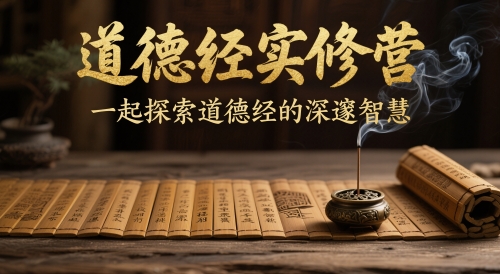 道德经实修营，一起探索道德经的深邃智慧-多米网络