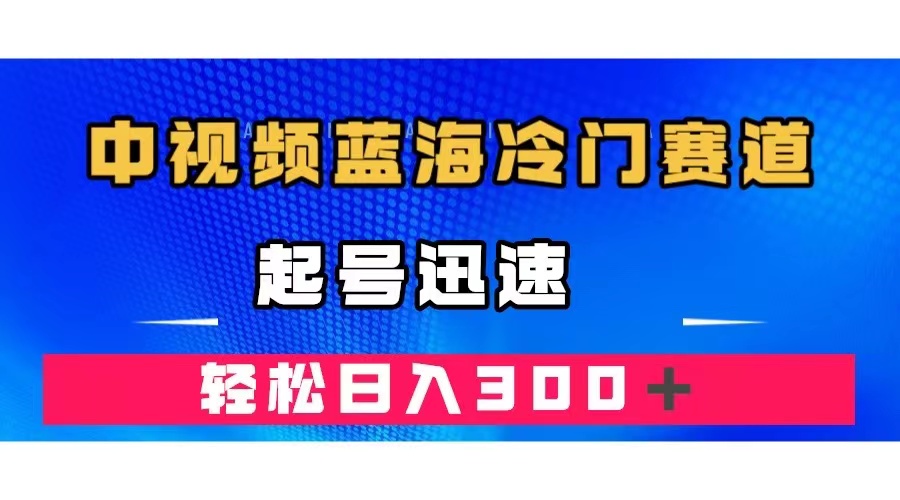中视频蓝海冷门赛道，韩国视频奇闻解说，起号迅速，日入300＋-多米网络