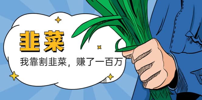 我靠割韭菜 赚了一百万-多米网络