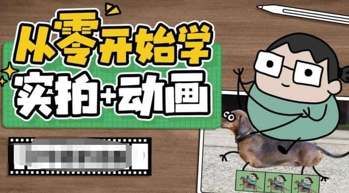 从零开始学实拍加动画，实拍加动画创意教程（49节视频课）-多米网络
