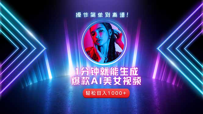 2025年最强副业：用AI做短视频，从零开始打造爆款账号！-多米网络