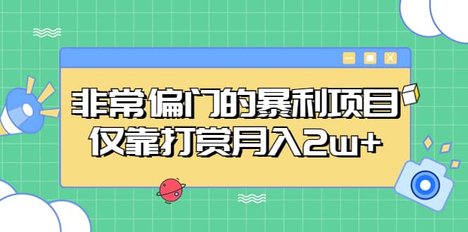 非常偏门的暴利项目-多米网络