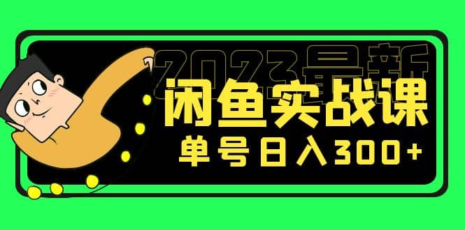 花599买的闲鱼项目：2023最新闲鱼实战课（7节课）-多米网络