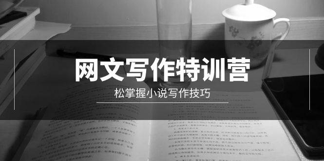 网文-写作特训营，轻松掌握小说写作技巧（20节视频课）-多米网络
