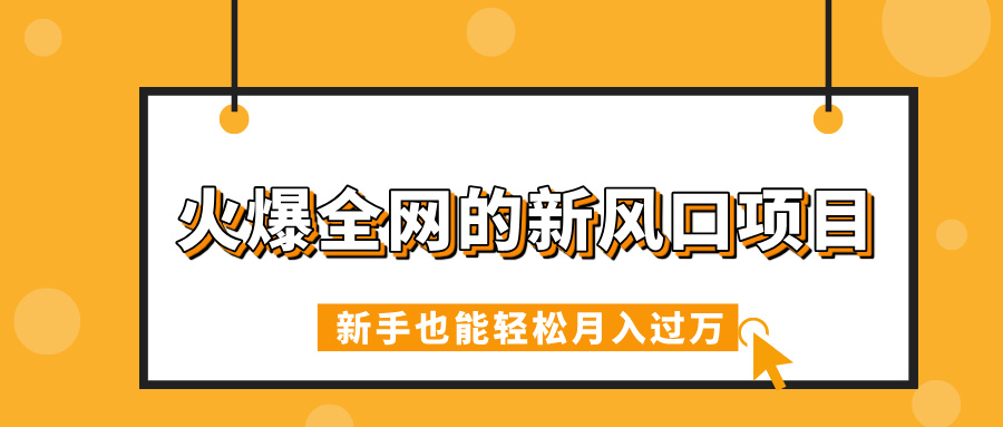 火爆全网的新风口项目，借助人工智能AI算命，精准预测命运，新手也能轻松月入过万-多米网络