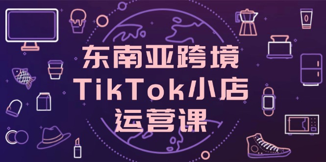 东南亚跨境TikTok小店运营课，掌握店铺设置与流量转化核心技巧-米创网