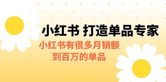 某公众号付费文章《小红书 打造单品专家》小红书有很多月销额到百万的单品-米创网