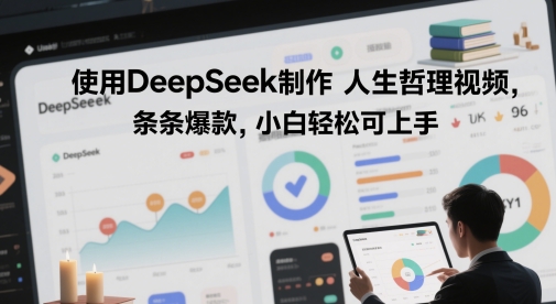 使用DeepSeek制作人生哲理视频，条条爆款，小白轻松可上手-米创网
