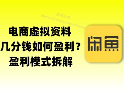 揭秘虚拟电商1分钱资料与卡券是如何获得收益的(详细拆解)-米创网
