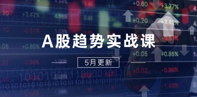 A股趋势实战课：主力动向+政策红利，2025全年策略5月更新-58创网