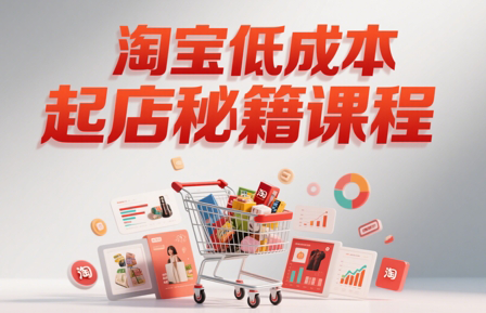 子枫老师·淘宝低成本起店系统课-米创网