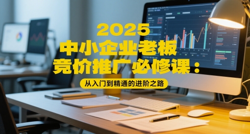 2025中小企业老板竞价推广必修课：从入门到精通的进阶之路-米创网