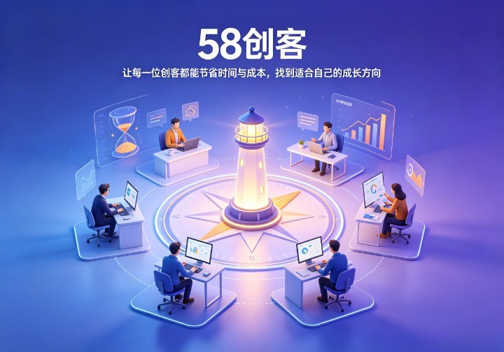 58创客 - 网创资源与副业项目平台